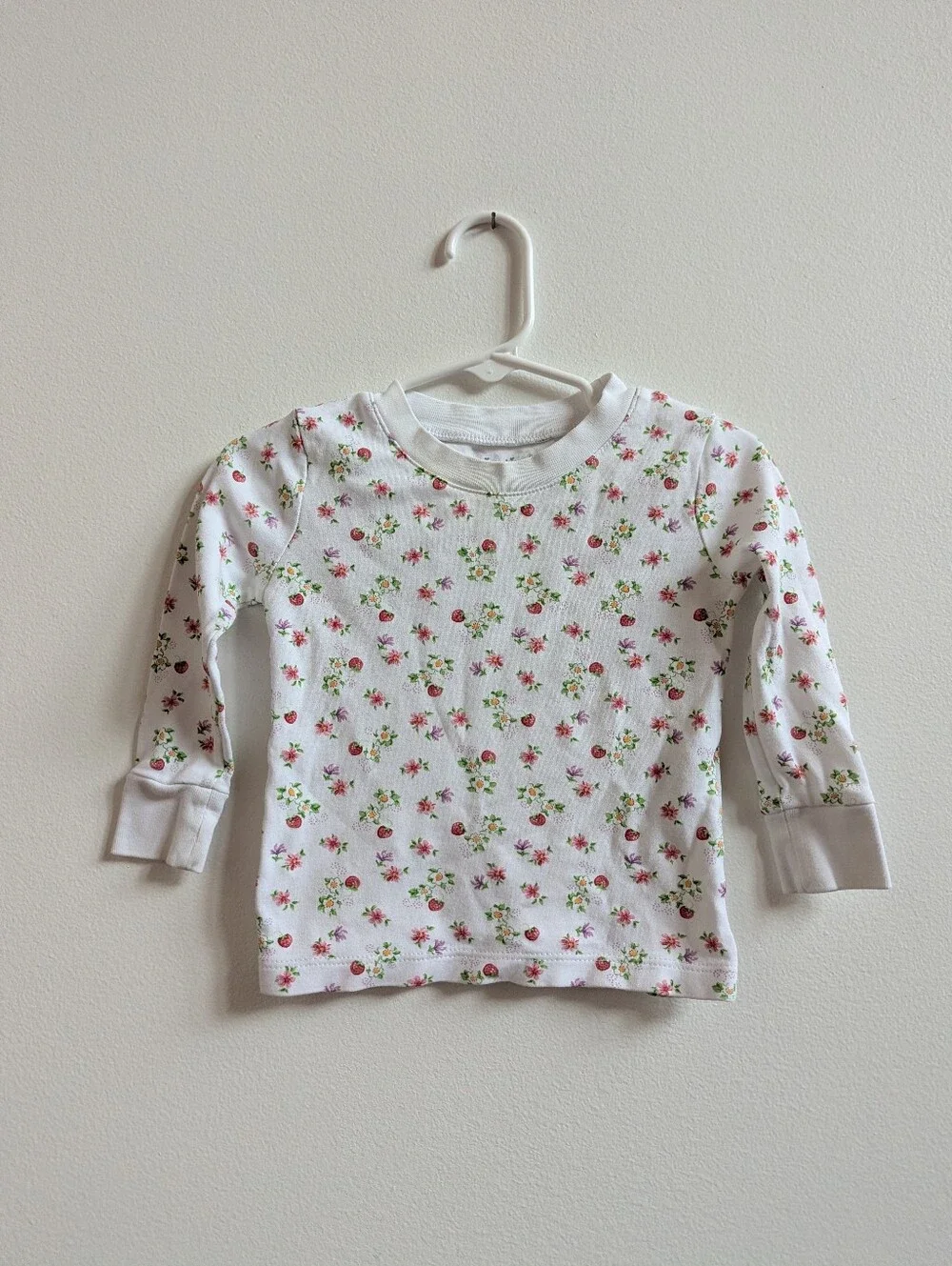 Kissy Kissy Pajamas Top Girls 18-24m Strawberry